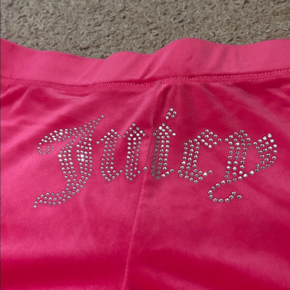 Juicy Couture Hot Pink Velour pants